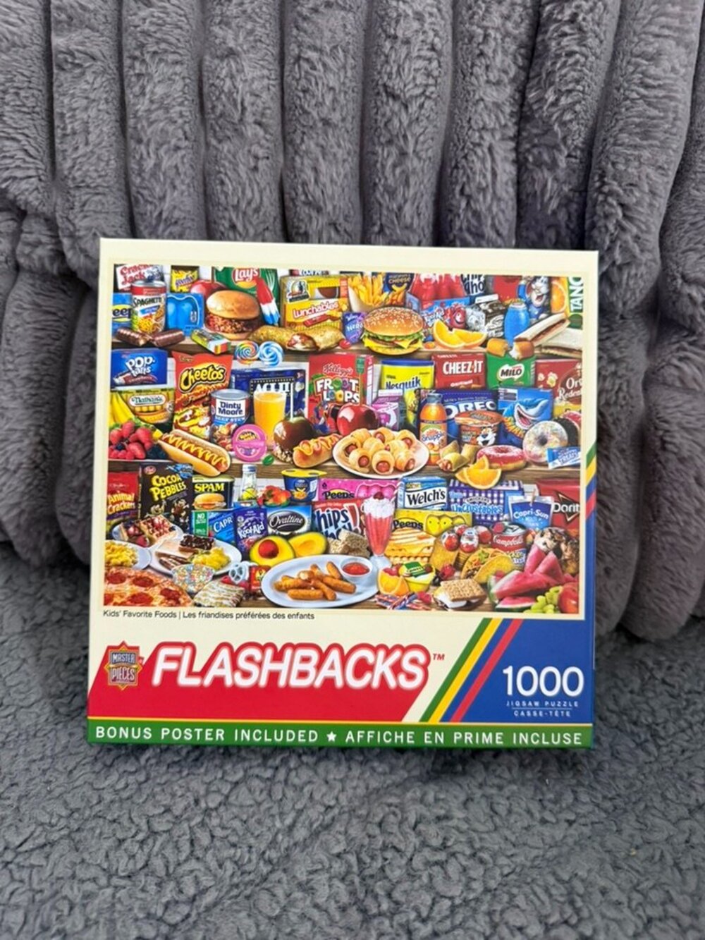 MasterPieces - Flashbacks - Kids Favorite Foods 1000 Piece Jigsaw Puzzle